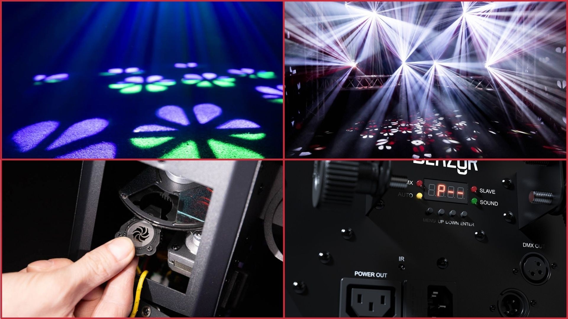 Chauvet DJ Blazor  What's included
