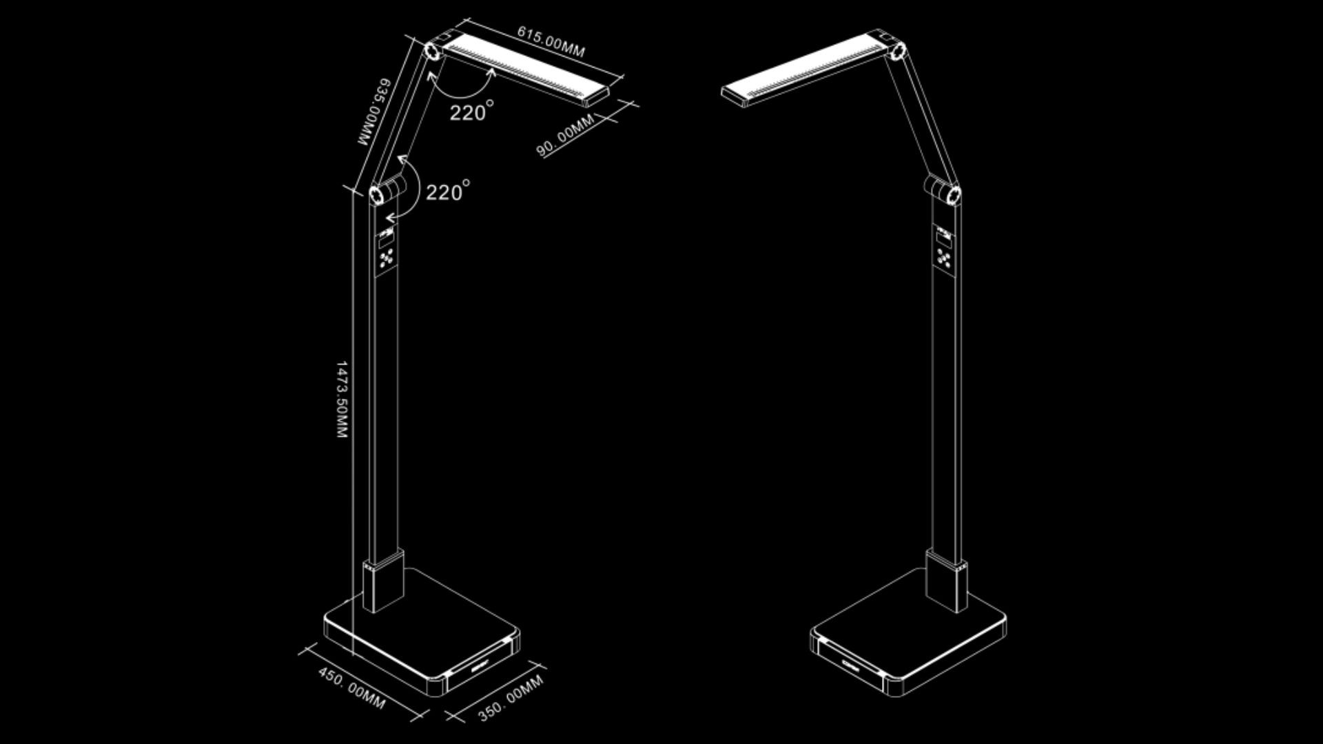 EZEvent VIP-R.U technical spesifications light color