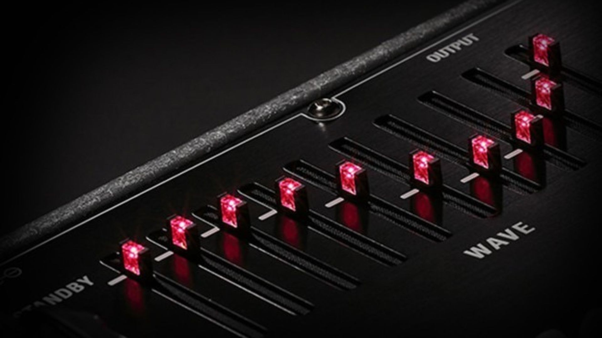 Korg Nuvibe wave sliders