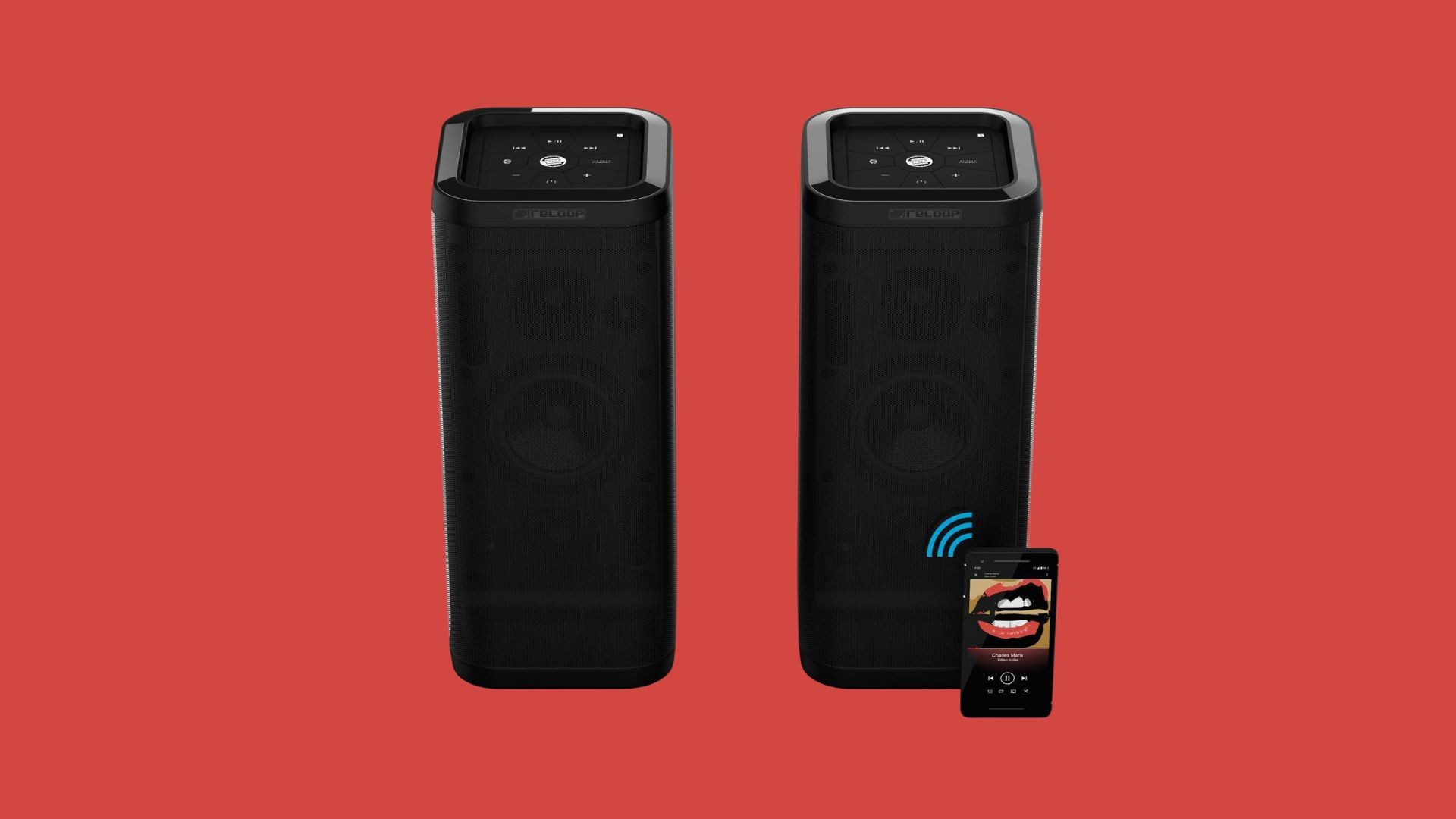 Reloop GROOVE BLASTER BT PAIRING
