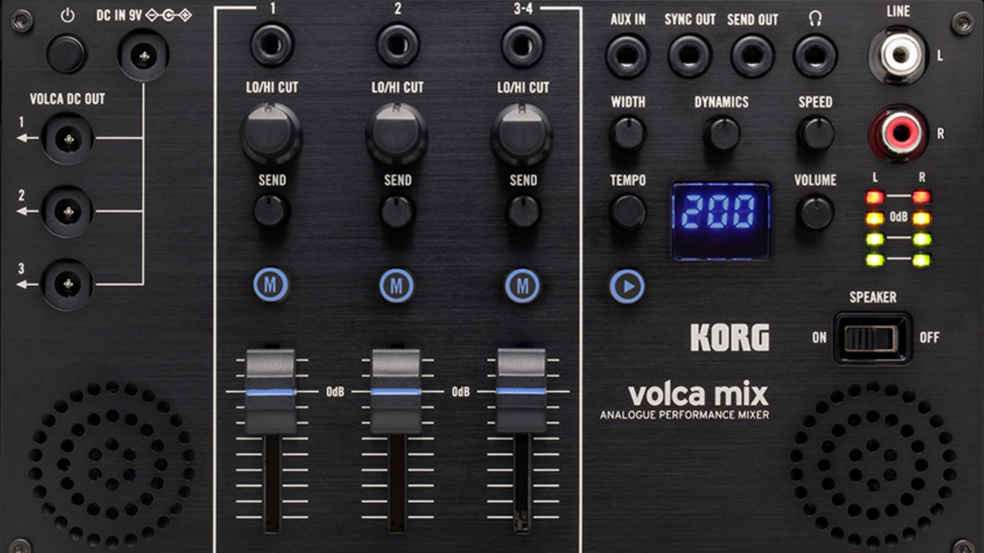 Korg Volca Mix output and monitor