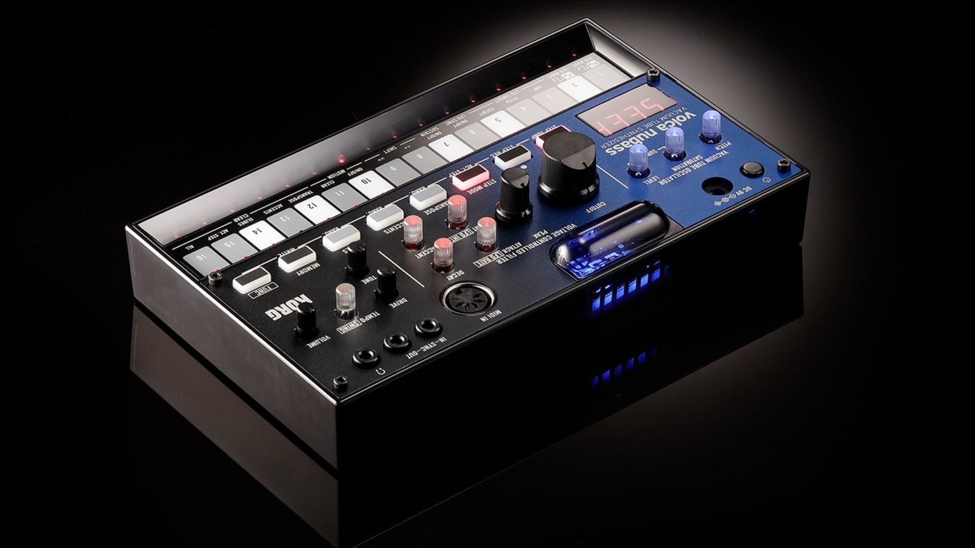 Korg Volca Nubass 16-step sequencer