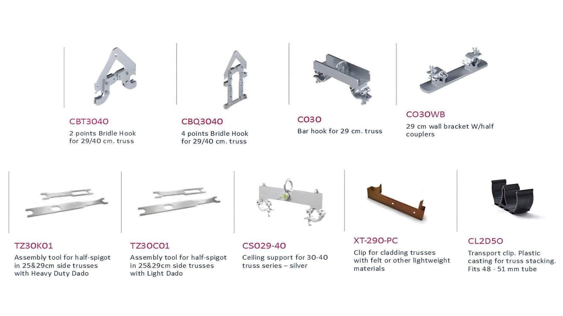 Litec QH30SA300 Straight Truss | PA SOLUTIONS