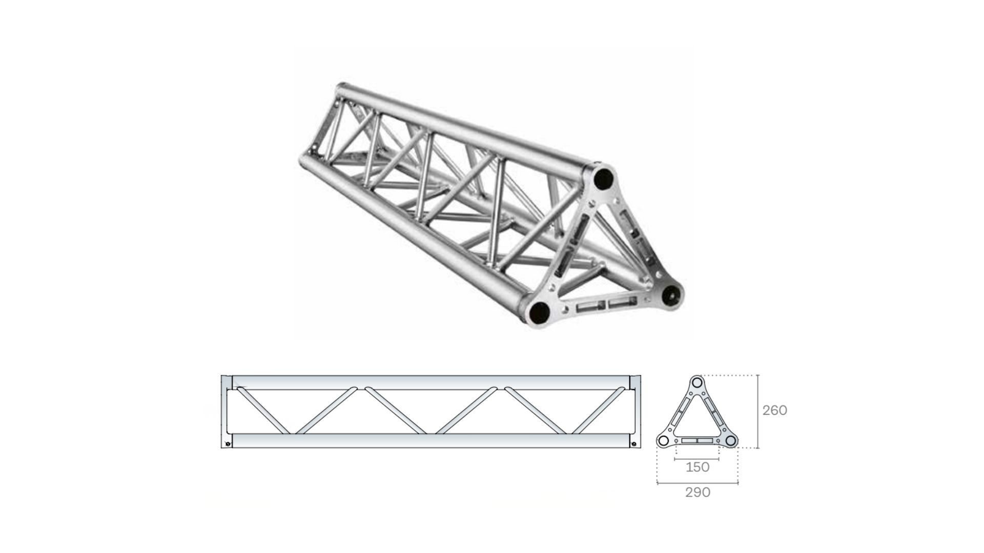 Doughty Pipeclamp Two Way Centre Cross | PA SOLUTIONS